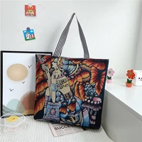 bags for women corduroy shoulder bag reusable shopping bags casual tote female handbag for a certain number of dropshipping