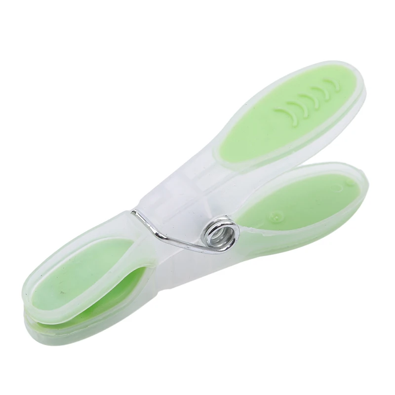 

12 Pcs/Pack Soft Laundry Folder Small Drying Clip Plastic Clothespin Windproof Underwear Socks Drying Rack Clothes Peg