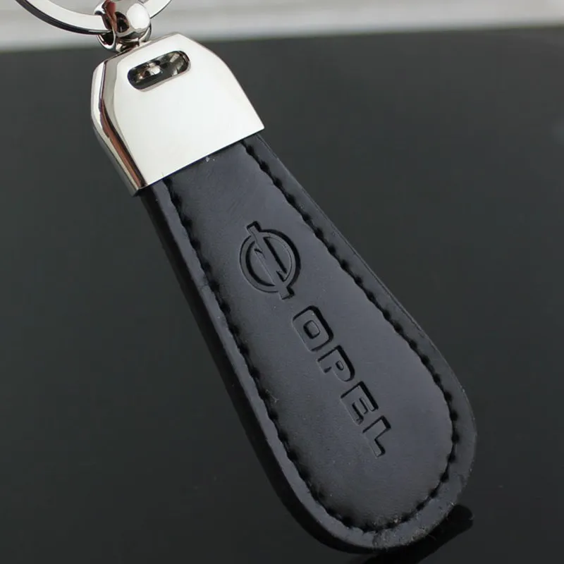 Кожаный брелок с логотипом для Opel Renault Audi Mercedes BMW Honda Toyota Nissan Hyundai Kia Ford Chevrolet |