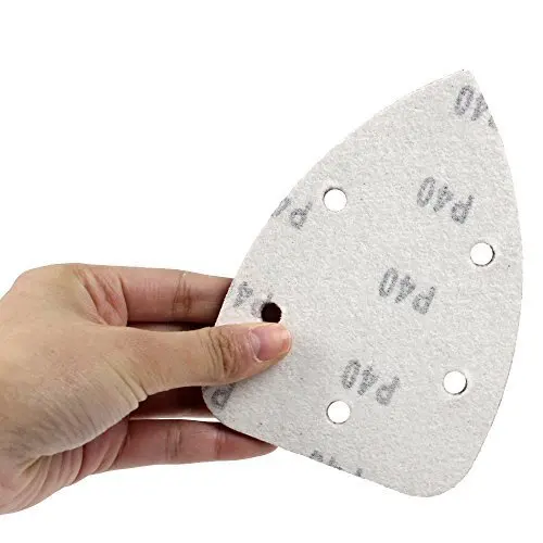 5 шт. треугольная бархатная наждачная бумага 140*90 пористая многоцелевой формы