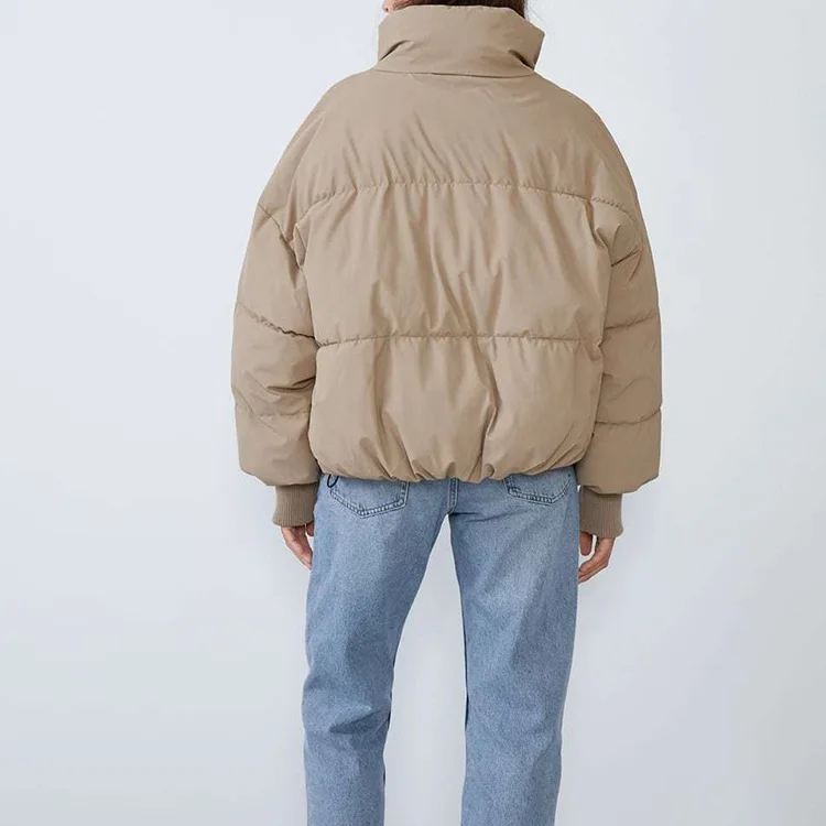 

Толстая теплая зимняя парка 2020, Женская однотонная куртка, верхняя одежда, Женская Повседневная Свободная черная короткая парка