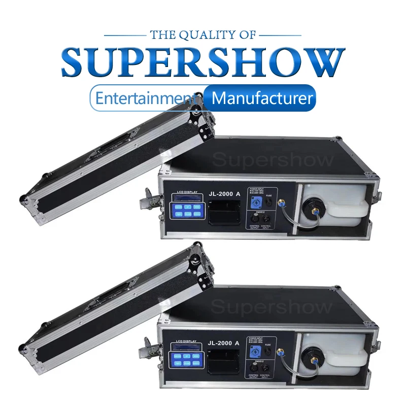 2 шт./лот сценические мероприятия 2000 Вт DMX утренний туман машина для бара ночного