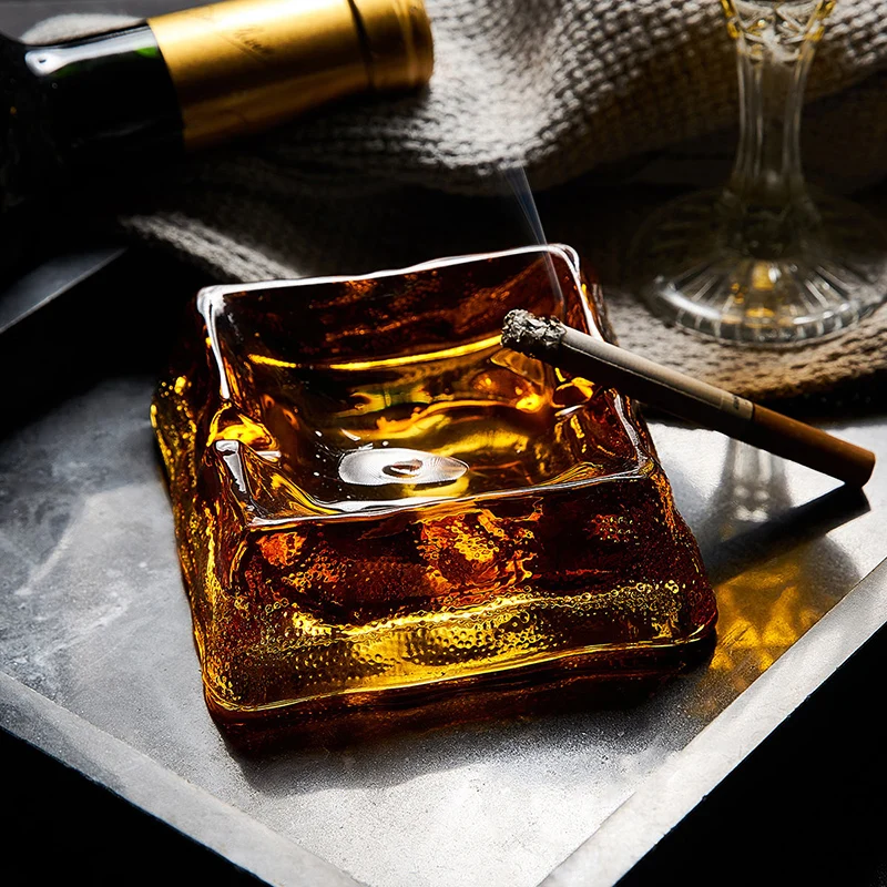 Ветрозащитная Квадратная Пепельница Экологически чистая термостойкая для