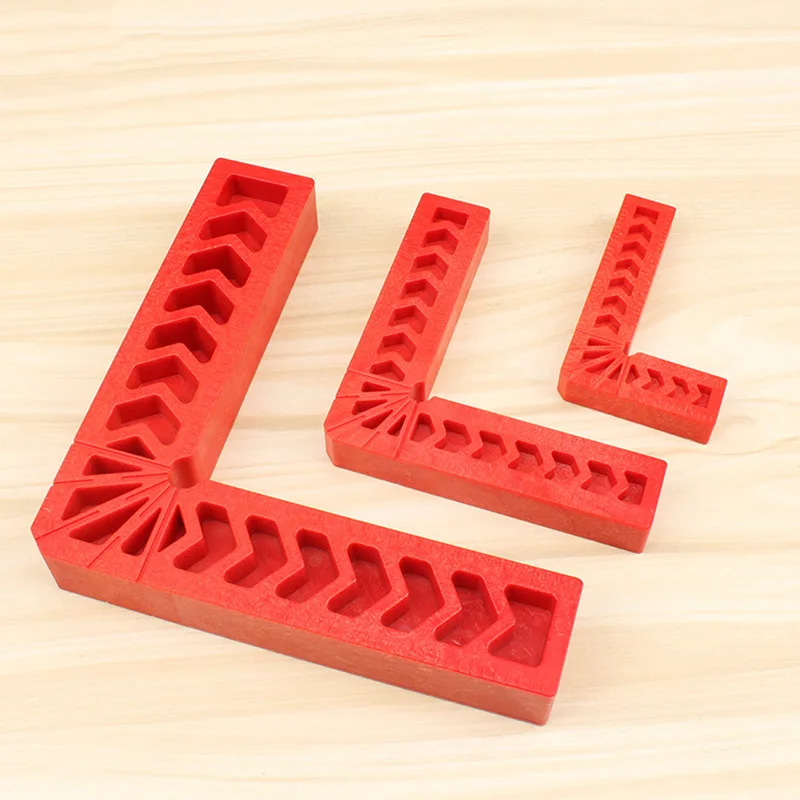 

90 Degree L Shape Square Right Angle Clamp Corner Clamping Ruler Fixture Tools Hardware Brackets And Clamps