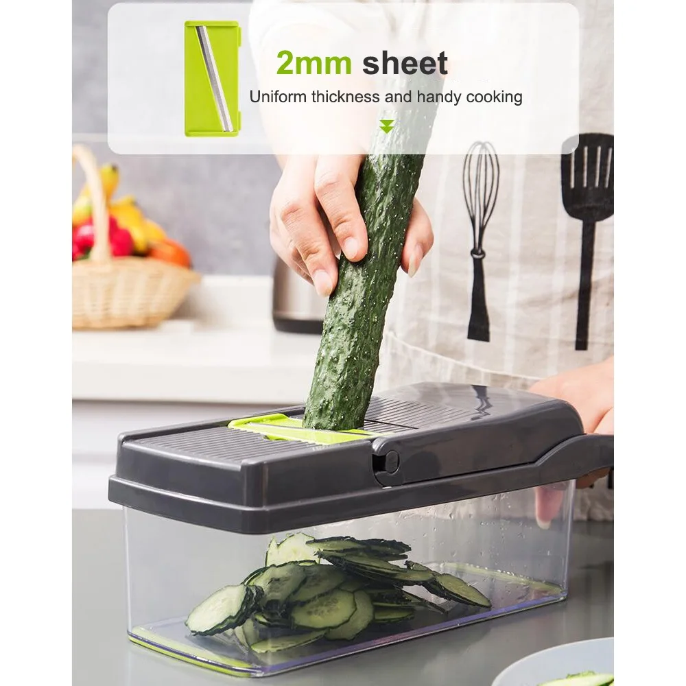 Кухонный инструмент для резки овощей режущий нарезки кубиков измельчитель