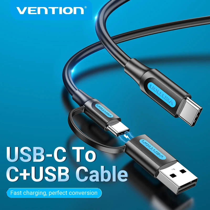 Vention PD 60 Вт USB C к USB Type C кабель для MacBook iPad Pro Quick Charge 4,0 3,0 кабель для быстрой зарядки для Samsung S20 Huawei