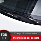 Наклейки на эмблему стеклоочистителя для KIA Cerato Sportage R K2 K3 K5 Ceed Sorento Cerato Optima, водонепроницаемые декоративные наклейки, 23 шт.