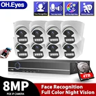 Система видеонаблюдения OH.eyes, 8 каналов, 8 Мп, POE, NVR