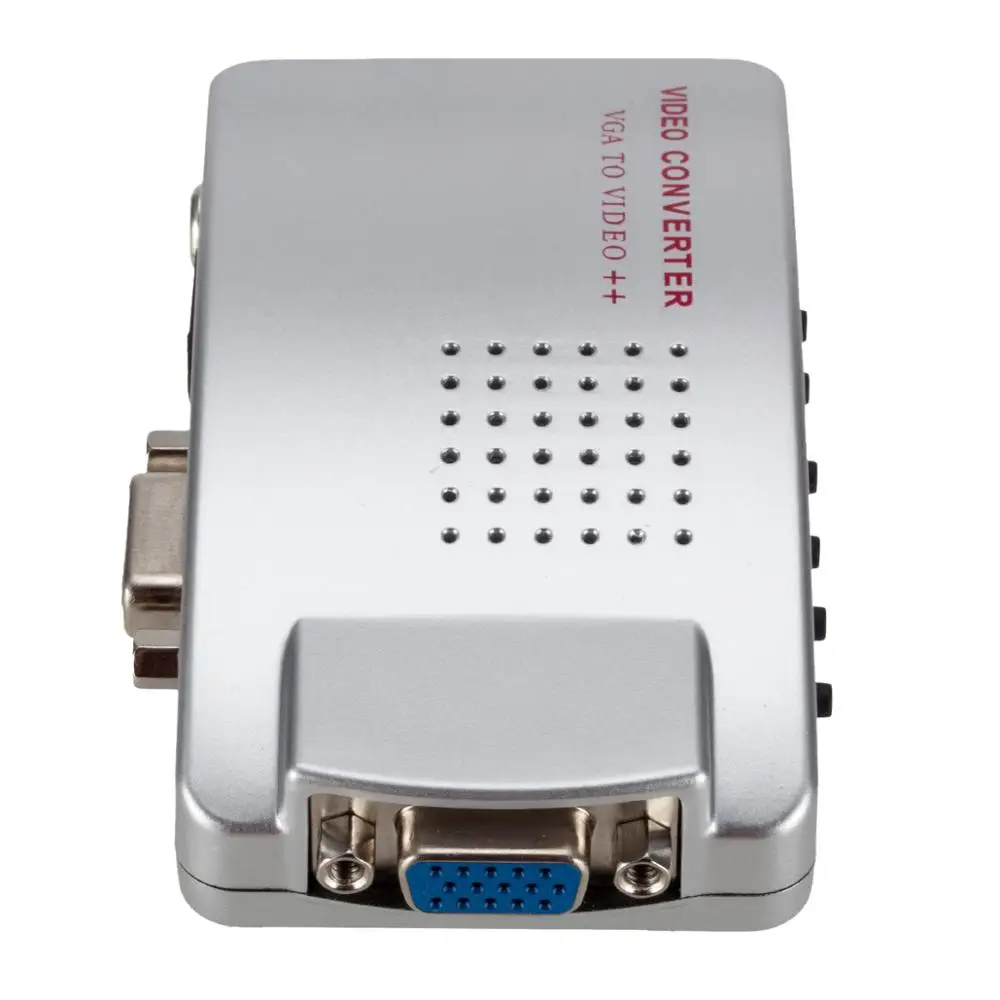 Универсальный преобразователь сигнала NTSC PAL VGA для ТВ AV RCA композитный