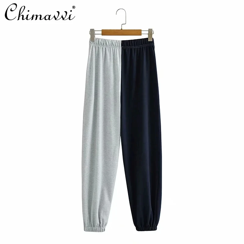 

Спортивные штаны женские, широкие, серые, большого размера