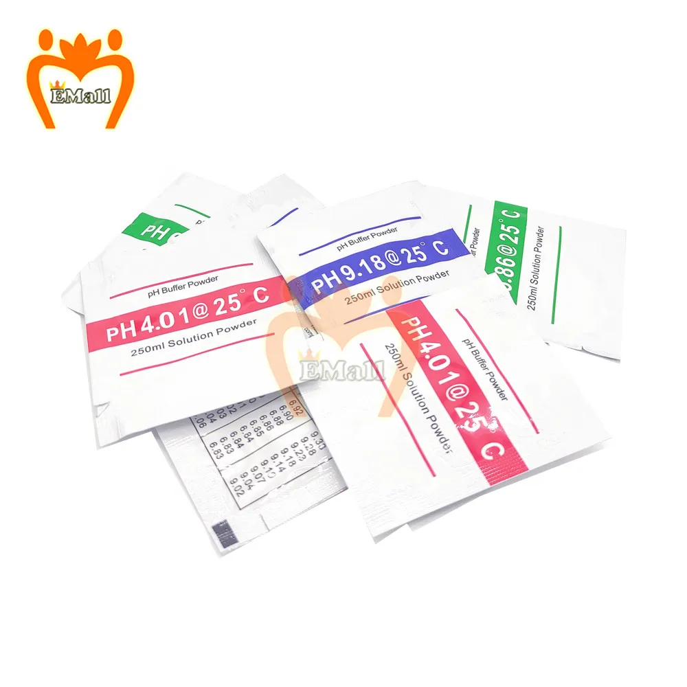 15 шт./лот буферный порошок PH решение для измерения калибровки ph4.00/6 86/9 18