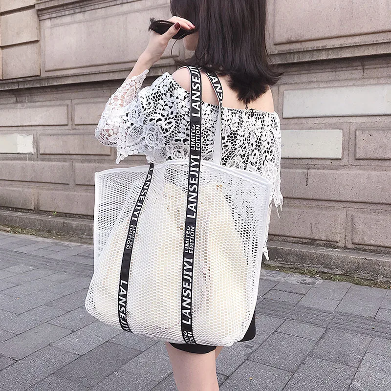 JIULIN 2019 выдолбленная летняя и Корейская версия сетка новая сумка на одно плечо