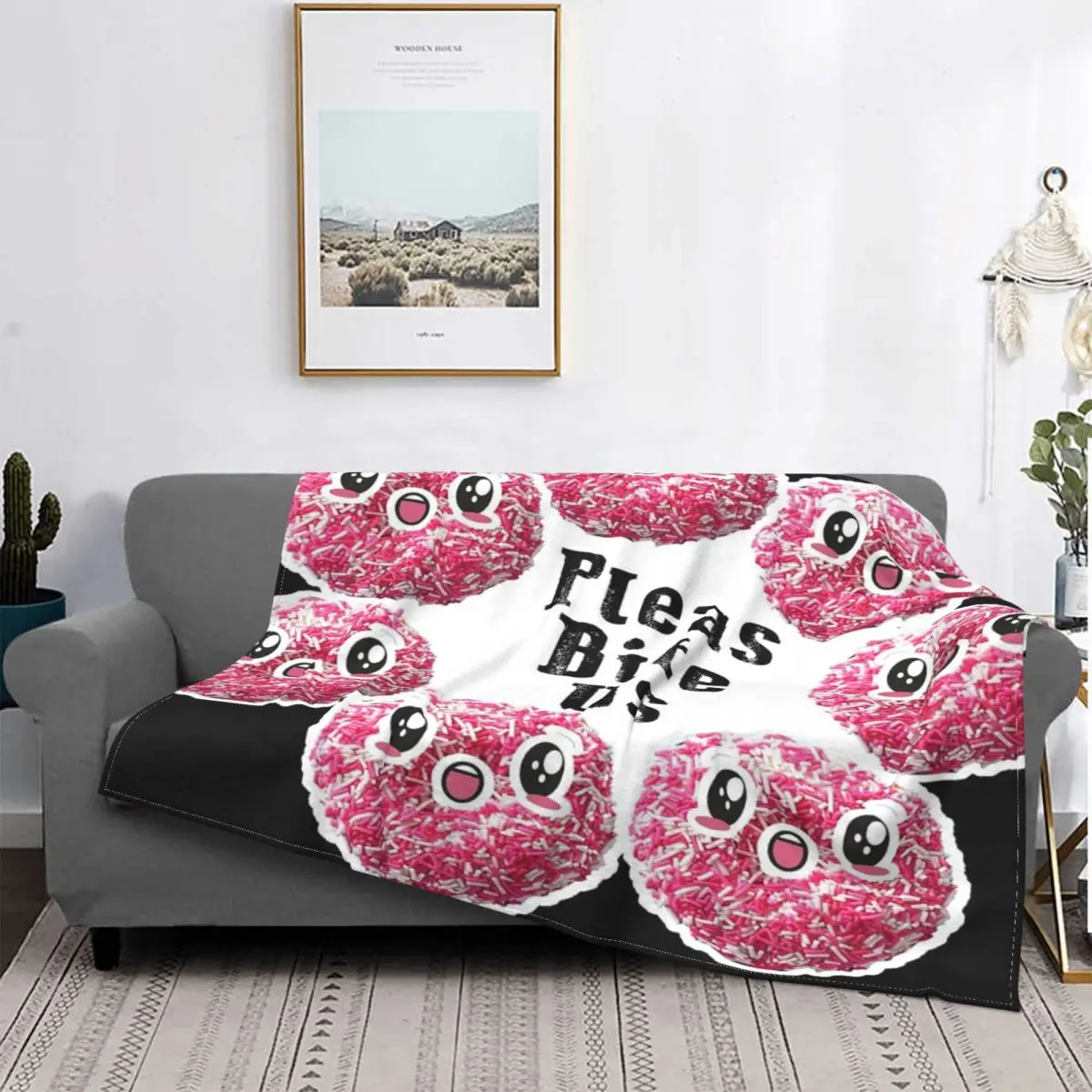 

Роскошный пончик для любителей росквилл, Роскошный чехол для камеры, fundas para sofda, manta de verano, textil de lujo