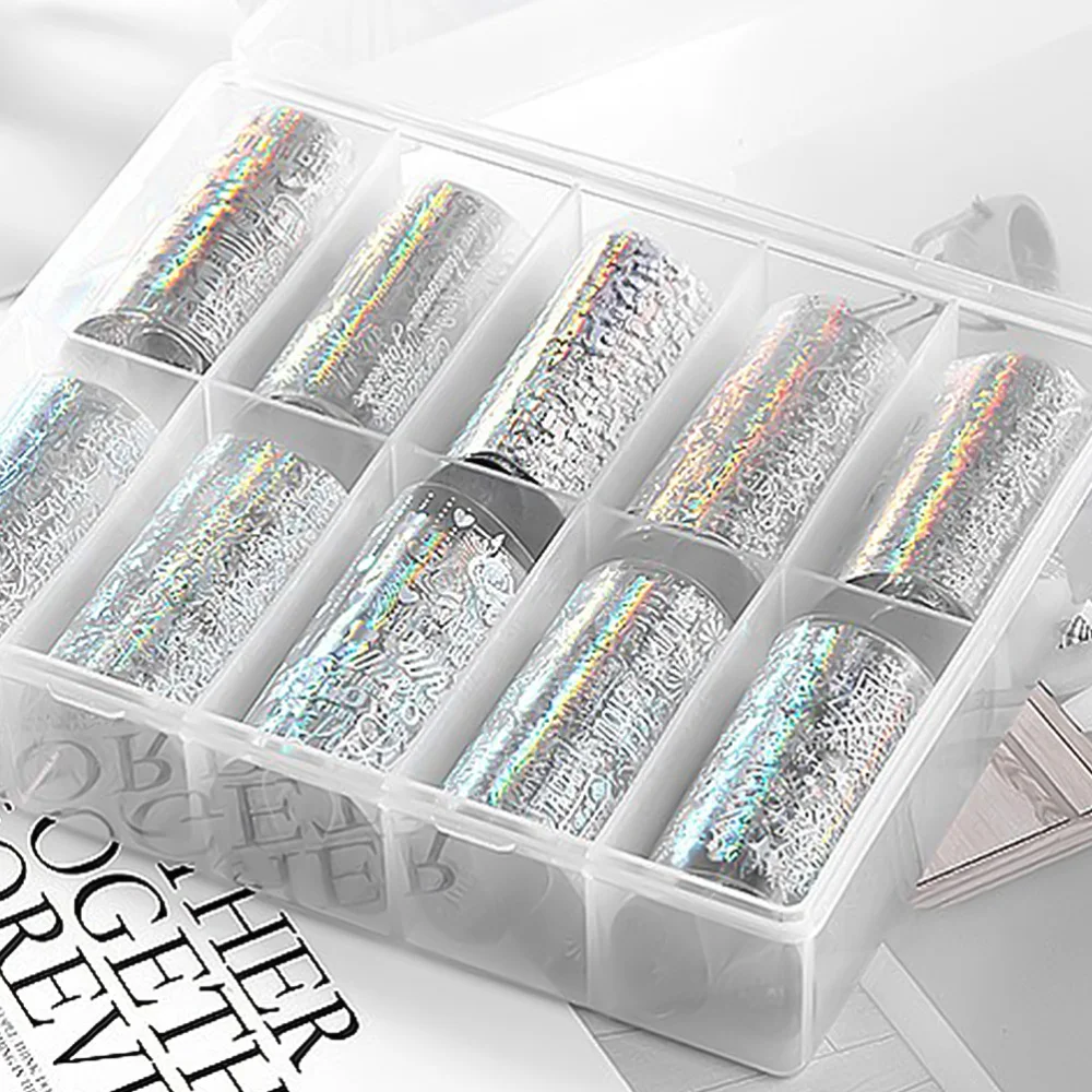 

3 Pcs Fake Nail Piece Case Jewelry Box Manicure Storage Case Nail Art Supplies