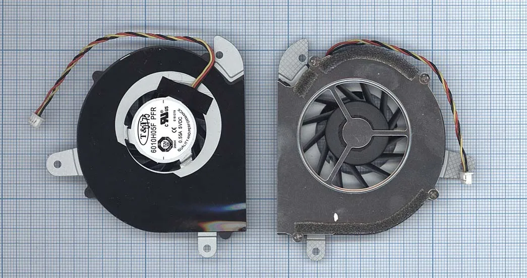 Fan (cooler) for MSI x320 x340 X400 x410 P/N: 6010h05f PFR dfs491105mh0t f8j9 PF1 (3-pin) | Компьютеры и офис