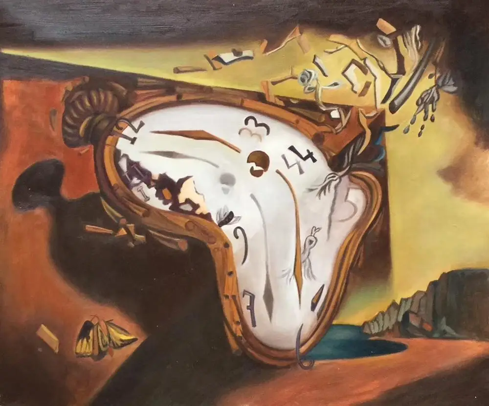 Ручная роспись абстрактная картина маслом на холсте Современная Картина дали