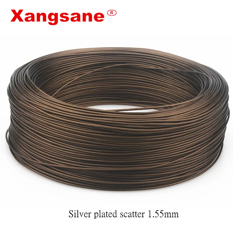 1 м/20 м/50 м/100 м/200 м xangsane1.55 мм посеребренный свободный кабель hifi ручной DIY RCA