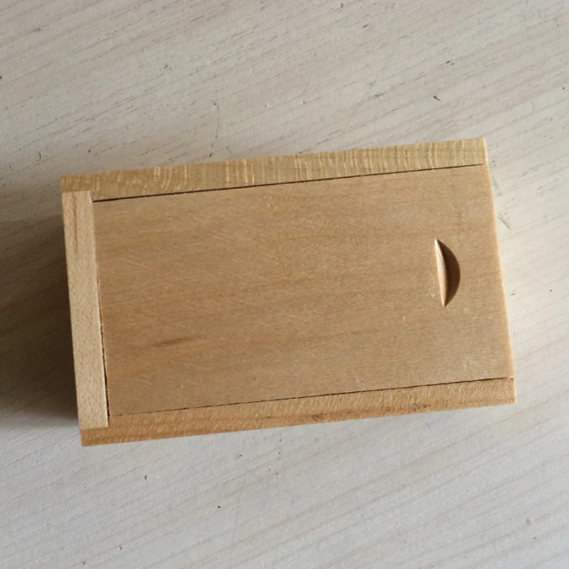 5 шт. деревянная упаковочная коробка без логотипа с магнитом прямоугольная