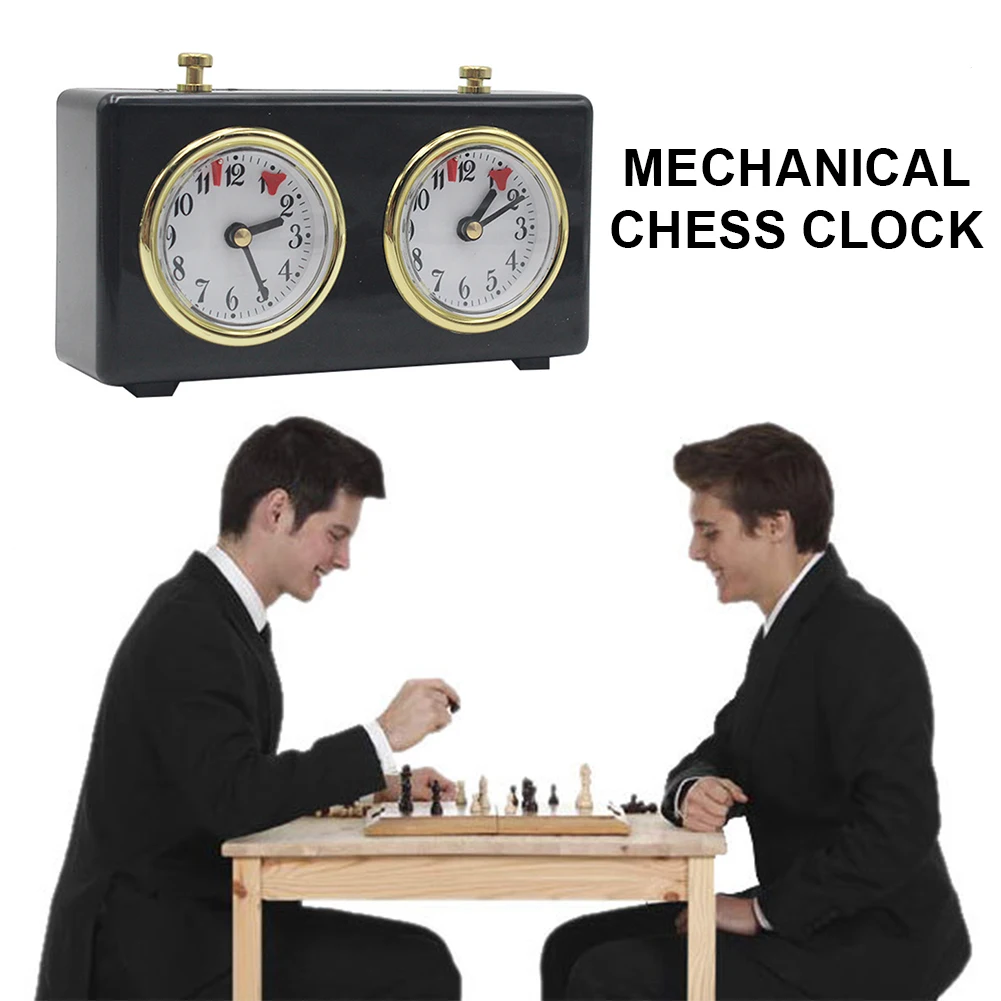 International Checkers &amp Chess Board Game Accessory Windup Clock Timer Competition Set | Спорт и развлечения