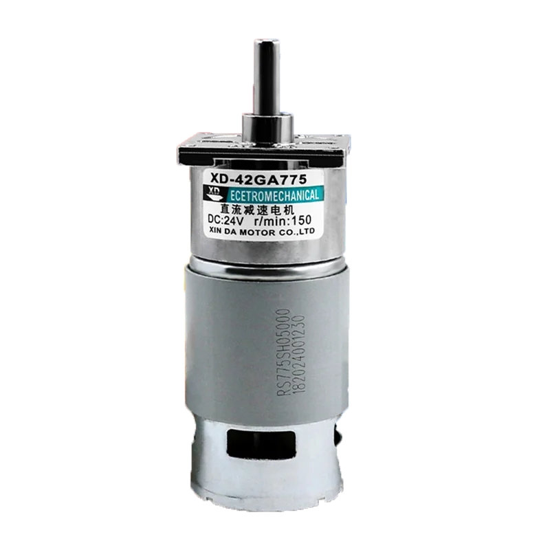 Редуктор постоянного тока с высоким крутящим моментом и низкой скоростью 12 В/24 В