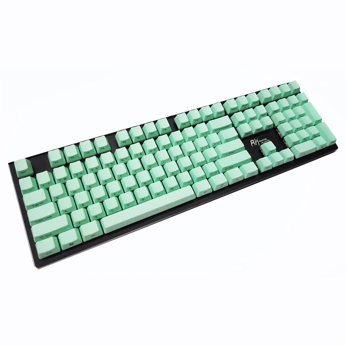 OEM мятный зеленый толстый колпачок клавиш PBT раскладка ANSI верхняя или боковая