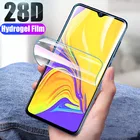 Гидрогелевая пленка с полным покрытием 28D для Samsung Galaxy A50, A10, A20, A40, защитная пленка для экрана Samsung S10 Plus, S9, A20E, A30, A70