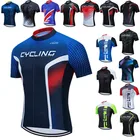 Летняя велосипедная майка Weimostar, мужская майка с коротким рукавом для горного велосипеда, командная спортивная велосипедная одежда, велосипедные топы