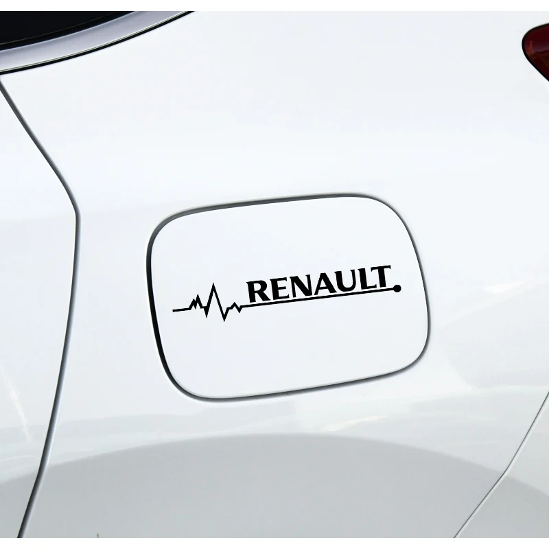 Наклейки на масляные крышки автомобиля 1 шт. наклейки для Renault koleos duster megane 2 logan renault