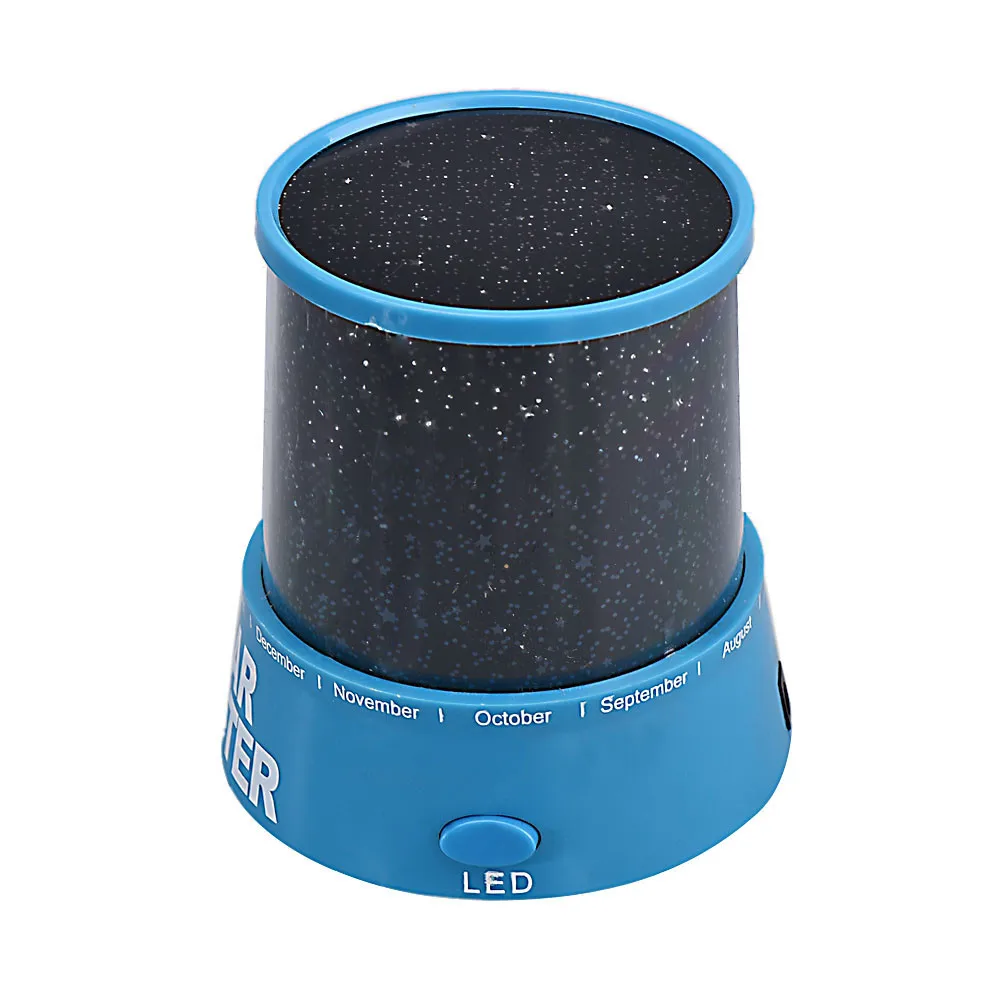 

Romantic LED Starry Night Sky Projector Lamp Kid Gift Star Light Novelty Lamp Nightlight Illusion for Baby Kds Bedroom Decor