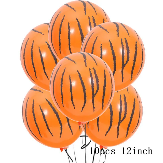 10pcs 1 шт. воздушные шары из фольги, большая голова свиньи, форма джунглей, милые розовые животные, вечерние декоративный шар, фото реквизит для праздника, дня рождения, свадьбы - Цвет: 10pcs