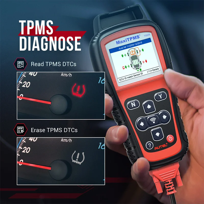Autel MaxiTPMS TS508 obd2 диагностический инструмент TPMS сенсор Программирование сканер