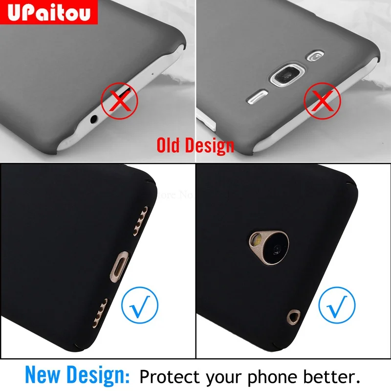 UPaitou Case For Meizu M3 M3S Mini Note 360 Edged Cover for Hard PC Full Protect Ultra Thin Back Skin |