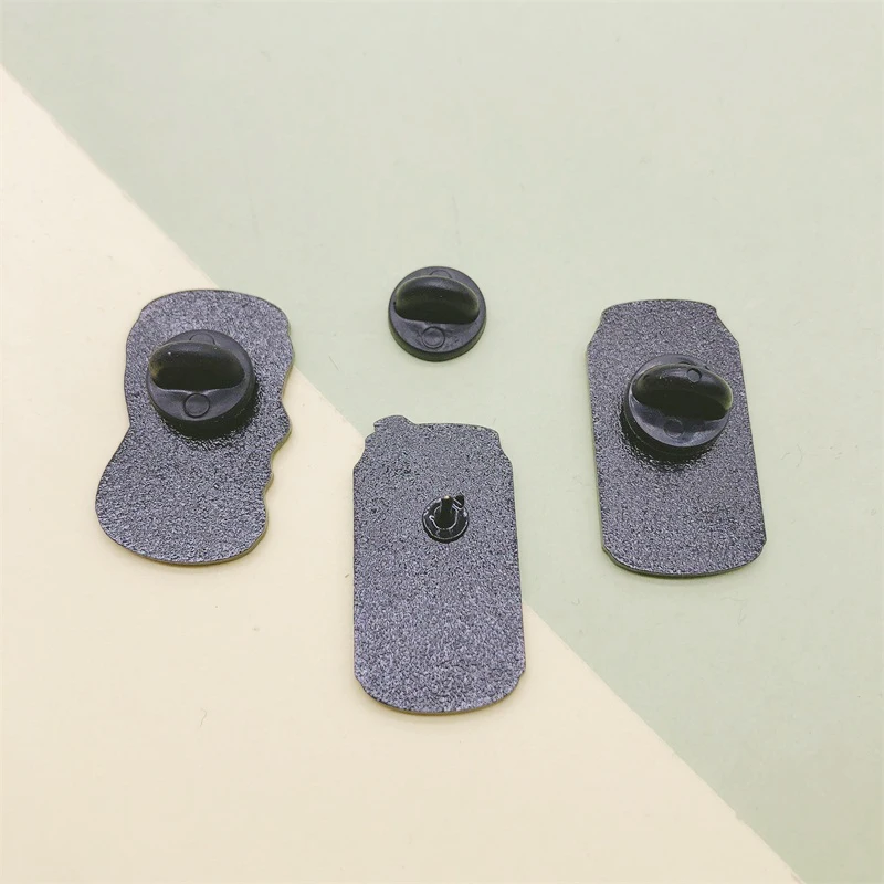 Креативная забавная эмалированная брошь в форме банок пива Значки из сплава