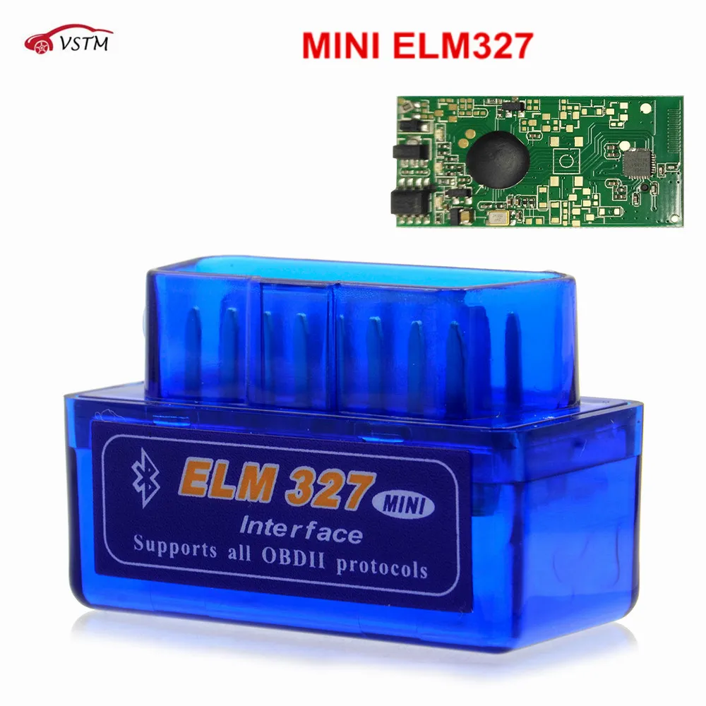 Диагностический сканер ELM327 OBD2 новейший интерфейс Bluetooth V2.1 работает на Android Torque Elm