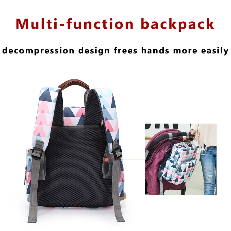 Multifunction Diaper Bag Mummy Maternity Bag Large Nursing Bag Travel Backpack Stroller Baby Bag Baby Care Nappy Backpack