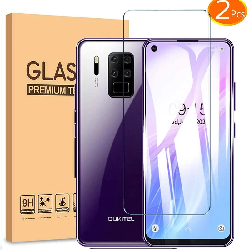Для Oukitel C18 Pro Закаленное стекло Защитная пленка для C18Pro|Защитные стёкла и плёнки
