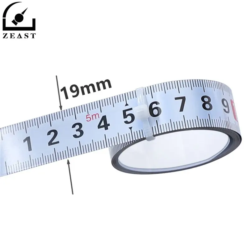 19 мм Расширенная Метрическая самоклеящаяся линейка клейкая лента измеряемая