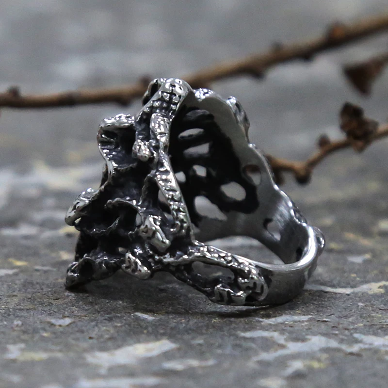 Стиль ретро Готический стиль ядовитых змей волосы кольцо с Медузой Горгоной