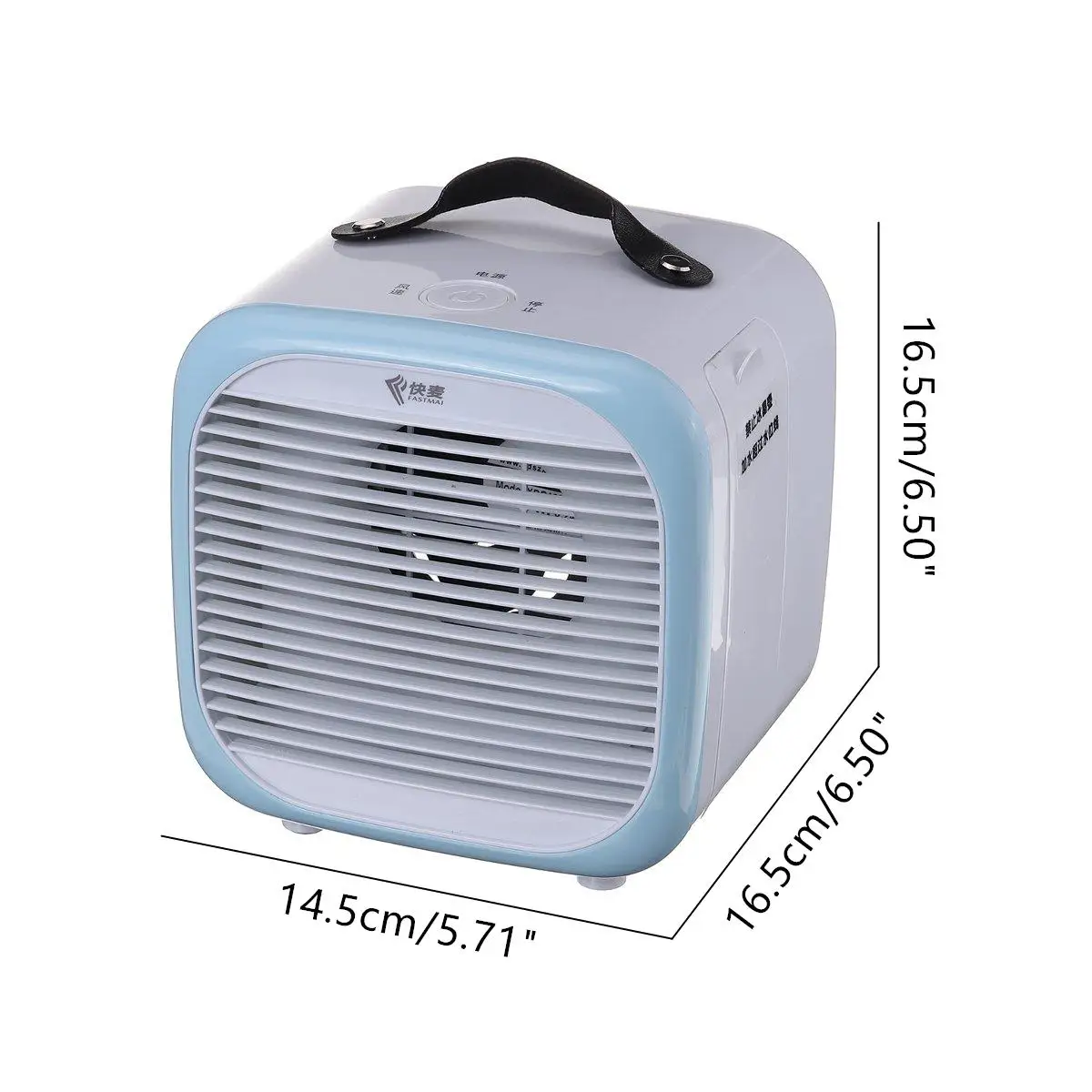 

Portable Air Cooler Fan Home USB Mini Air Conditioner 2 Speed Adjustable Multifunction Humidifier Purifier Desk Fan Atomization