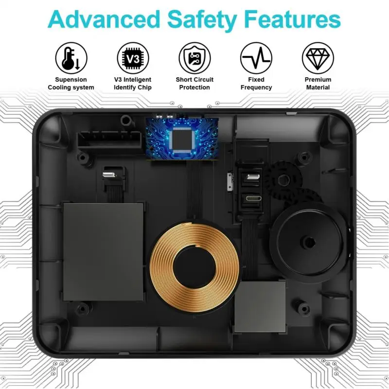 15W Беспроводная зарядная станция 4 в 1 для быстрой зарядки iPhone 12 11 XR X, Apple Watch 6 5 3, Airpods, Apple Pencil Charge on.