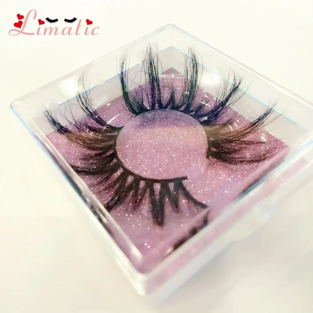 Ресницы Limatic 27 мм норковые для наращивания серии MG накладные ресницы из норки