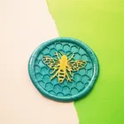 Маленький пчелиный медовый сотовый воск печать штамп винтажные декоративные изделия DIY для украшения конверты приглашения винпосылка подарок