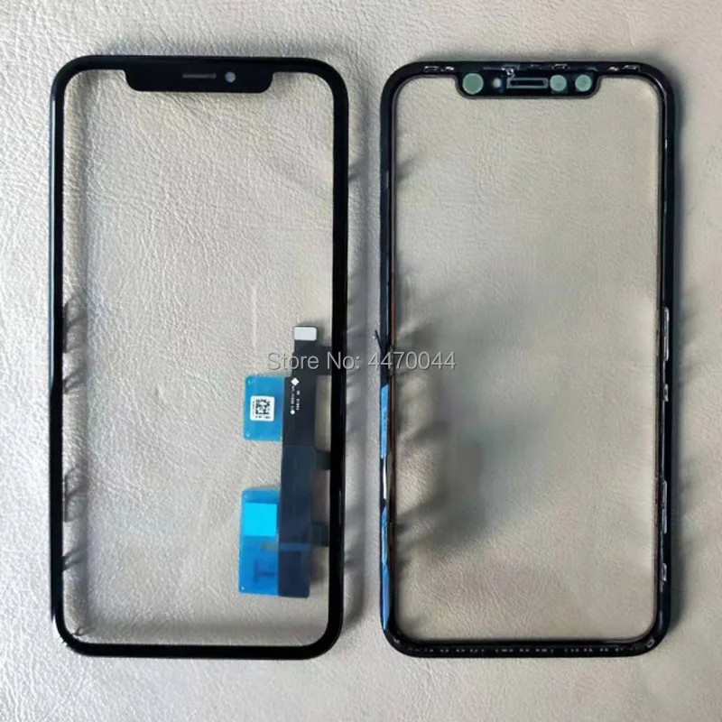 Сенсорный экран дигитайзер с сенсорной панелью рамка гибкий кабель для iPhone XR ЖК-экран Внешний замена для внешнего стекла
