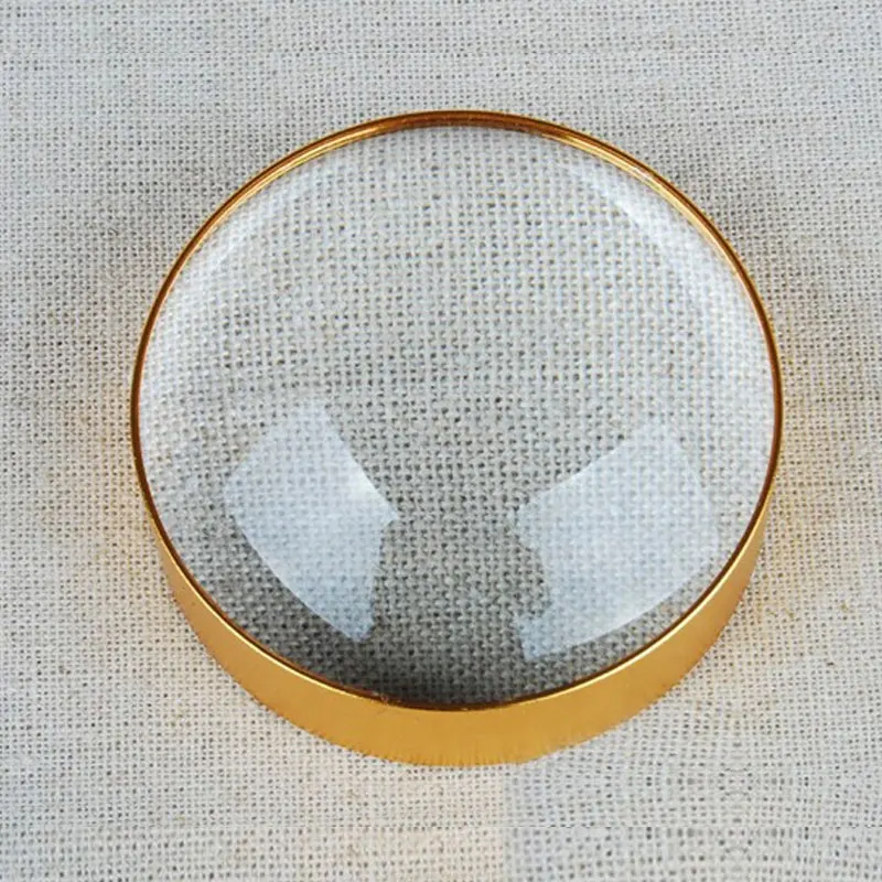 3X оптические выпуклая линза круглый купольный пресс увеличительные очки