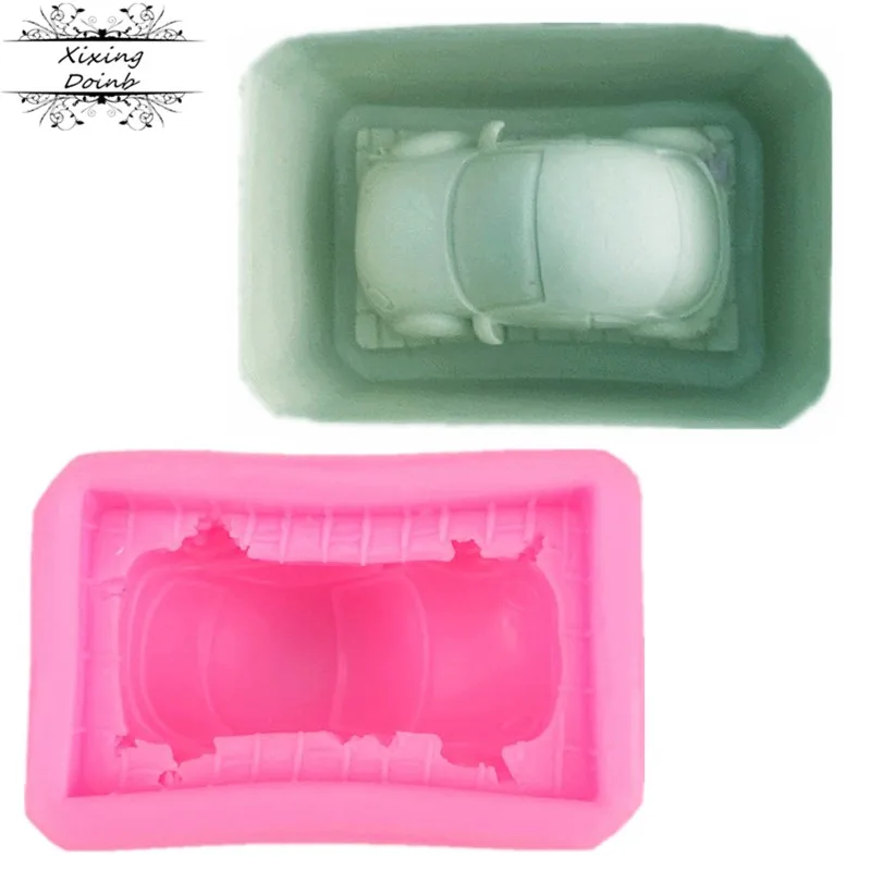 

DIY automobile shape silicone mold cake decoration tool fudge chocolate clay craft resin mold