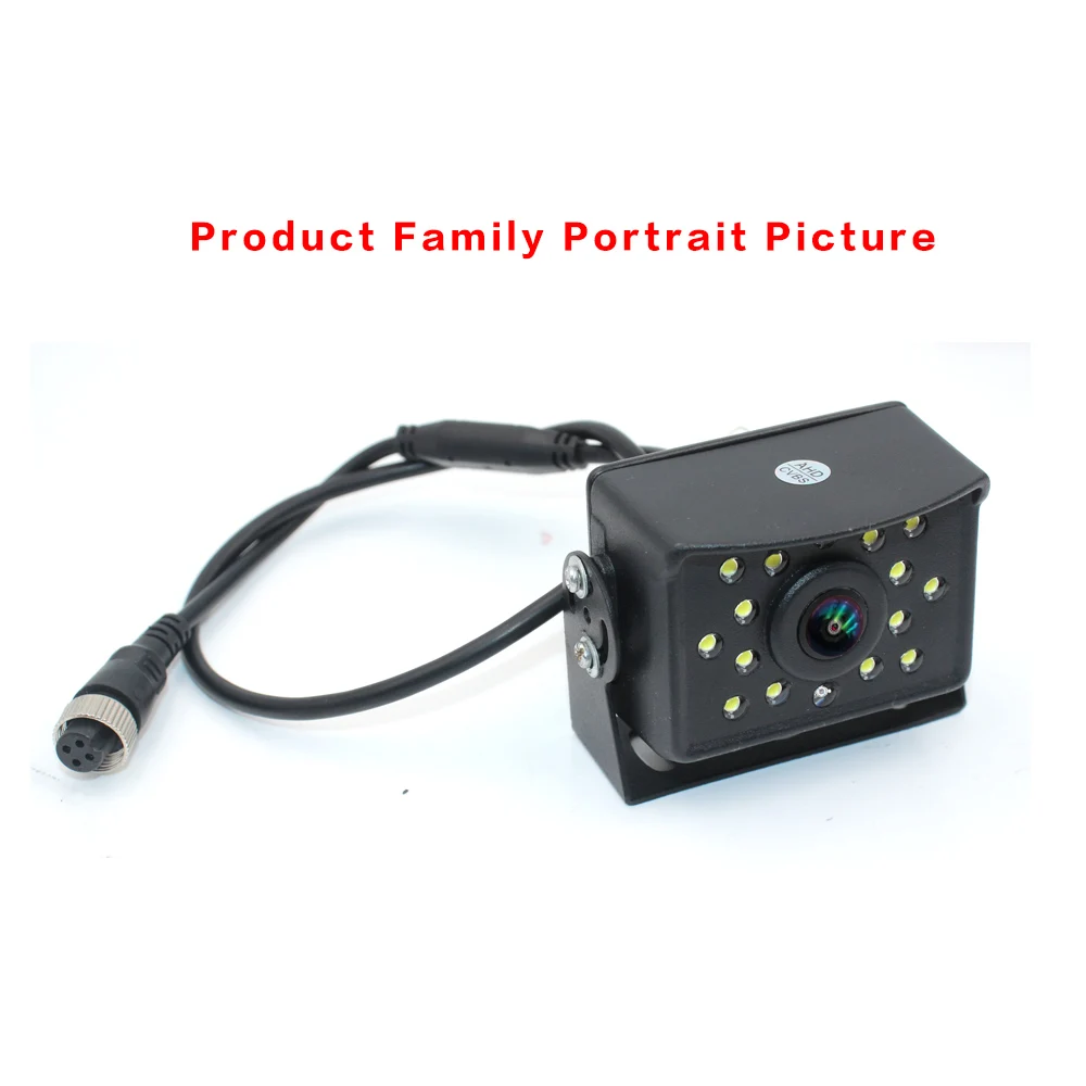Светодиодный льная камера ночного видения AHD CCD заднего вида HD для грузовиков