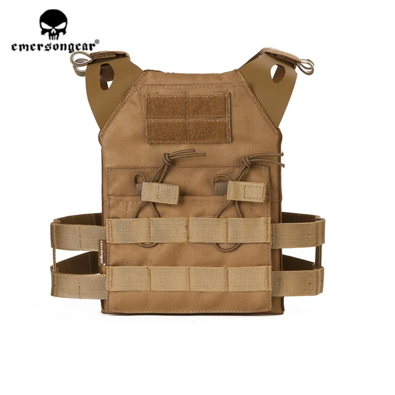 Emersongear, для детей, JPC, несущая пластина, тактический жилет, защита воина, бронежилет, легкий мини жилет для страйкбола - Цвет: CB