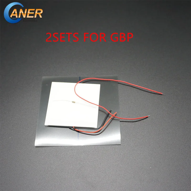 Ganer 2 комплекта для Gameboy DMG 001 Для GB GBP с подсветкой мод использовать холодный белый