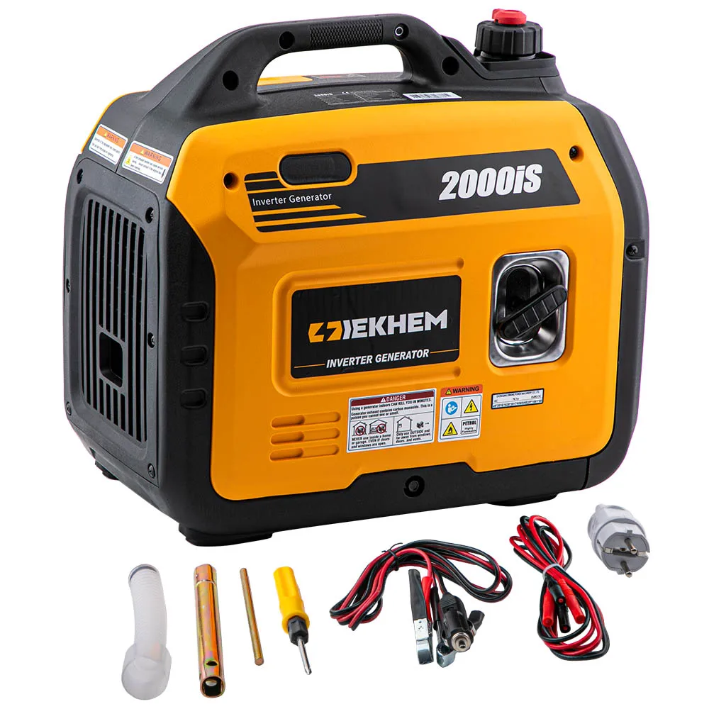 

Portable Silent Generator 2000w Inverter Generator 2000is Super Silent Portable Inverter for Outdoor Camp Party