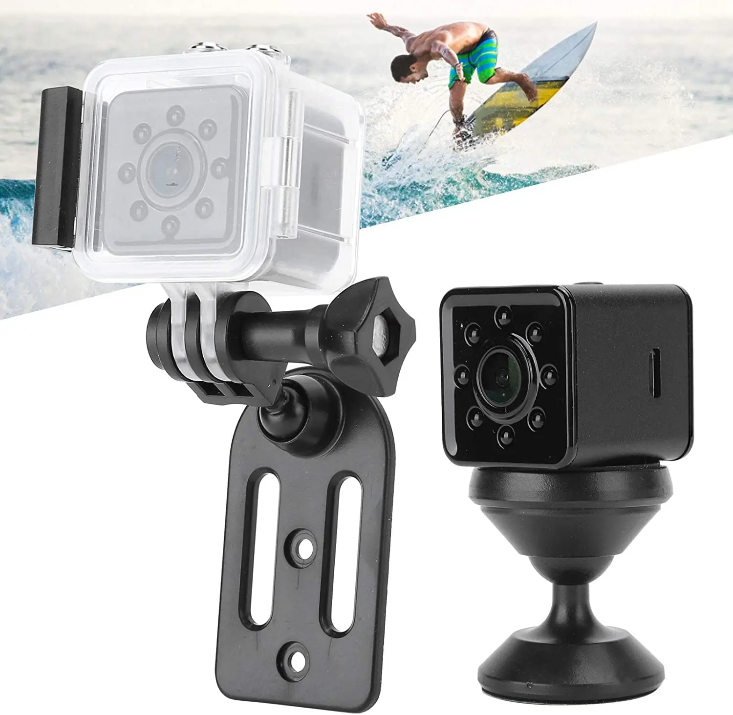 

SQ23 HD Wifi Small Mini Camera Cam 1080p Action Cam Lens Outdoor Security Camera Wifi Wireless Sport Dv Home Monitor Web Camera